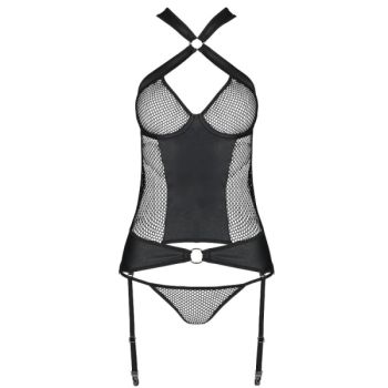 Passion - Amanda Corset en Cuir Écologique S/m