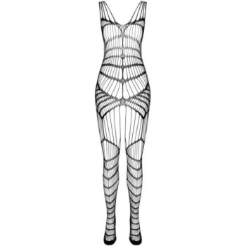 Passion - Bs 102 Bodystocking Noir Taille Unique