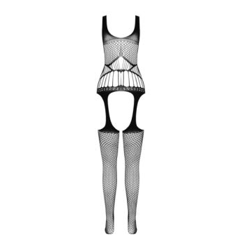 Passion - Bs 106 Bodystocking Rouge Taille Unique