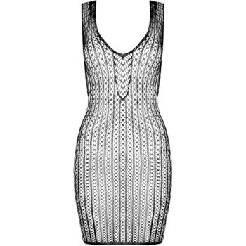 Passion - Bs097 Bodystocking Noir Taille Unique