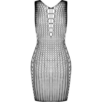 Passion - Bs097 Bodystocking Noir Taille Unique