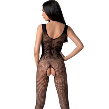 Passion - Bs098 Bodystocking Noir Taille Unique