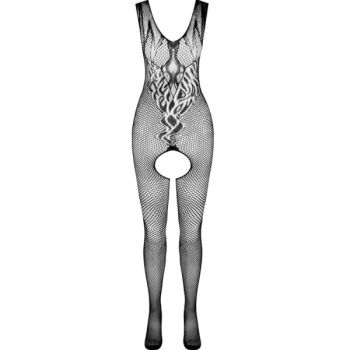 Passion - Bs098 Bodystocking Noir Taille Unique