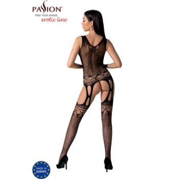 Passion - Bs099 Bodystocking Noir Taille Unique
