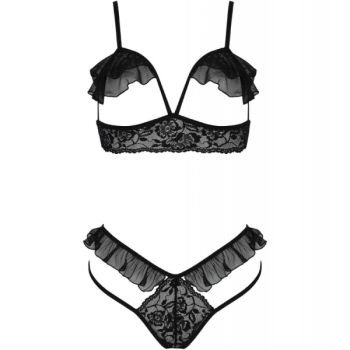 Passion - Ensemble Dolly Deux Pièces Noir L/xl