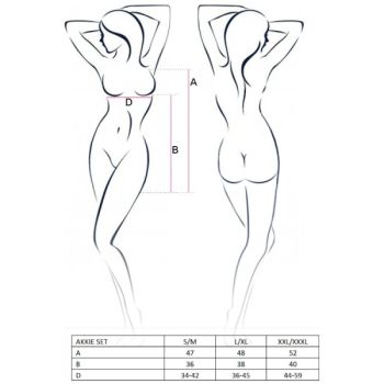 Passion - Femme Akkie Ensemble Costume Dinfirmière L/xl