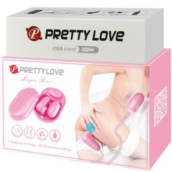 Pretty Love - Magic Box Balle Vibrante & Stimulateur Rose