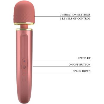 Pretty Love - Masseur 7 Modes de Vibration Rose