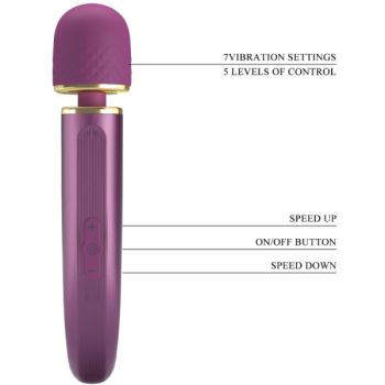 Pretty Love - Masseur 7 Modes de Vibration Violet