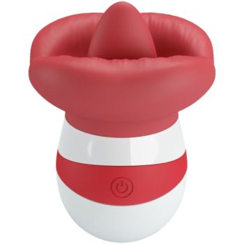 Pretty Love - Mina Stimulateur de Langue Rouge Clair