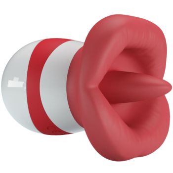 Pretty Love - Mina Stimulateur de Langue Rouge Clair
