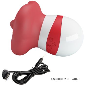 Pretty Love - Mina Stimulateur de Langue Rouge Clair