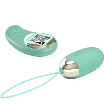 Pretty Love - Mine Doeufs Vibrants Télécommande Verte