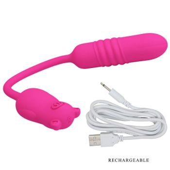 Pretty Love - Nobikuma Balle Vibrante en Silicone Rose