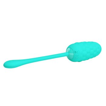 Pretty Love - Oeuf Vibrant  Texture Marine Rechargeable Aqua Green