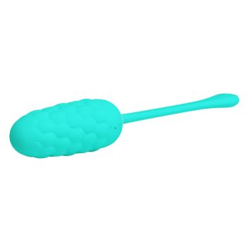 Pretty Love - Oeuf Vibrant  Texture Marine Rechargeable Aqua Green