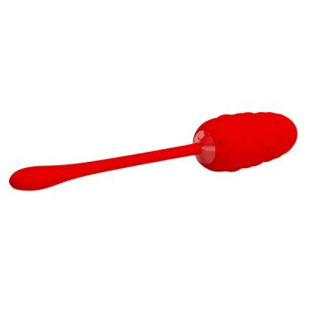 Pretty Love - Oeuf Vibrant  Texture Marine Rechargeable Rouge