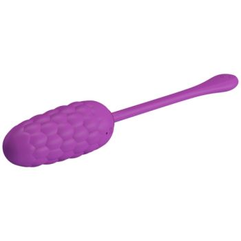 Pretty Love - Oeuf Vibrant  Texture Marine Rechargeable Violet