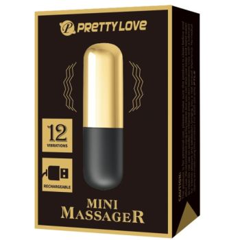 Pretty Love - Vibrateur Bullet Rechargeable Dor?