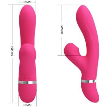 Pretty Love - Vibrateur et Aspiration Willow Rabbit