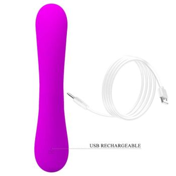 Pretty Love - Vibrateur et Succion Clitorisé en Silicone Sincère Violet