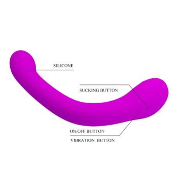 Pretty Love - Vibrateur et Suçeur Clitoridien Alex Lilac