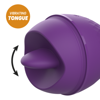 Rewolingo Vibrateur avec Langue