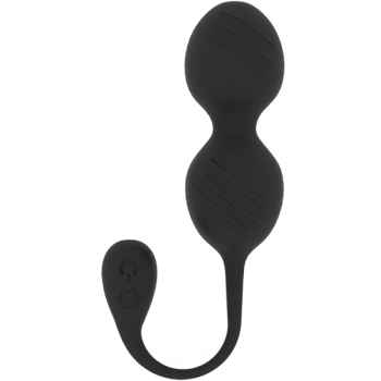 Balles de Kegel Vibrantes Rechargeables Nisha Noires