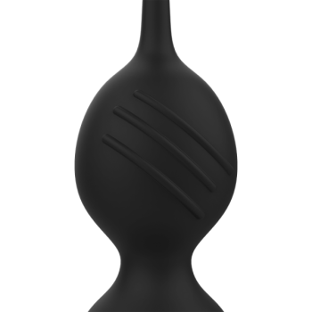 Balles de Kegel Vibrantes Rechargeables Nisha Noires