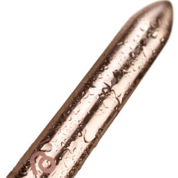 Balle Vibrante Rechargeable Rose Dorée