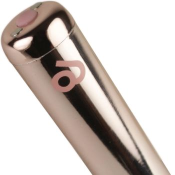 Balle Vibrante Rechargeable Rose Dorée
