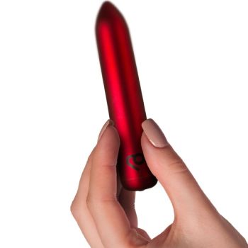 Balle Vibrante Rechargeable Rouge Coquelicot