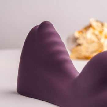 Vibrateur Assis Violet Ruby Glow