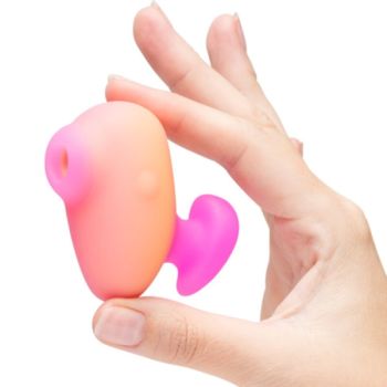 Kiss Vibrateur à Doigts Rechargeable à Succion Clitoriale