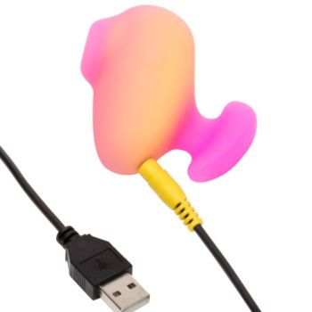 Kiss Vibrateur à Doigts Rechargeable à Succion Clitoriale