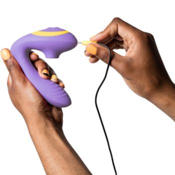 Reverb Stimulateur de Point G et Appareil de Succion Clitoriale Reverb Violette