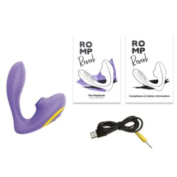 Reverb Stimulateur de Point G et Appareil de Succion Clitoriale Reverb Violette