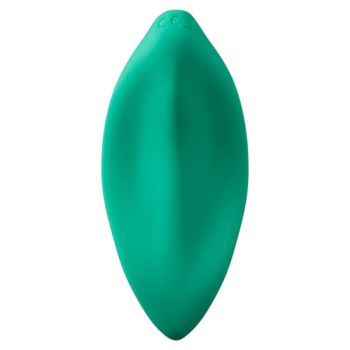 Vibrateur Wave Stimulateur Clitorial Forme Ergonomique Vert D'eau