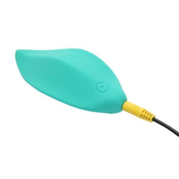 Vibrateur Wave Stimulateur Clitorial Forme Ergonomique Vert D'eau