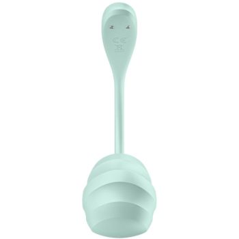 Satisfyer - Application Gratuite Stimulateur de Point G Pétale Lisse Vert D'eau