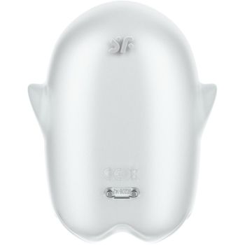 Satisfyer - Glowing Ghost Air Pulse & Vibrateur Blanc