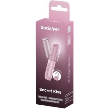 Satisfyer - Stimulateur de Clitoris Secret Kiss Wave Rose