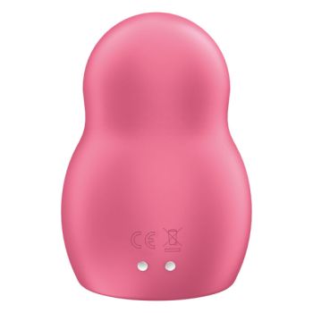 Satisfyer - Stimulateur et Vibrateur Double Air Pulse Pro To Go 1 Rouge
