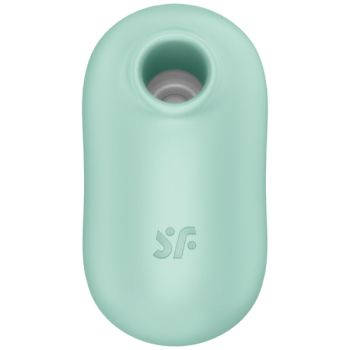 Satisfyer - Stimulateur et Vibrateur Double Air Pulse Pro To Go 2 Vert