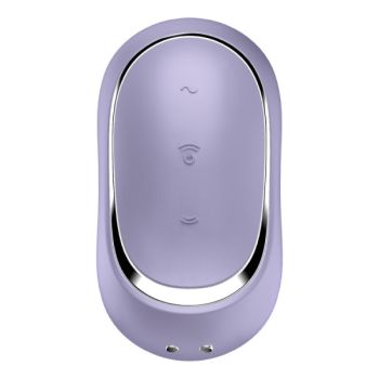Satisfyer - Stimulateur et Vibrateur Double Air Pulse Pro To Go 2 Violet