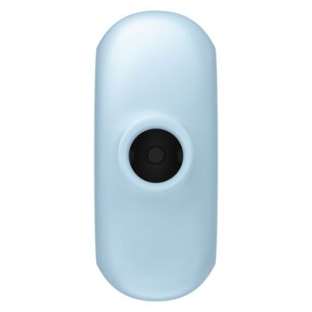 Satisfyer - Stimulateur et Vibrateur Double Air Pulse Pro To Go 3 Bleu