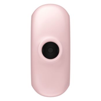 Satisfyer - Stimulateur et Vibrateur Double Air Pulse Pro To Go 3 Rose