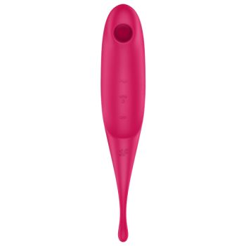Satisfyer - Stimulateur et Vibrateur Twirling Pro Air Pulse Rouge