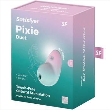 Satisfyer - Stimulateur Pixie Dust Bleu Air Pluse