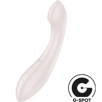 Satisfyer - Stimulateur Vibrateur G-force G-spot Beige
